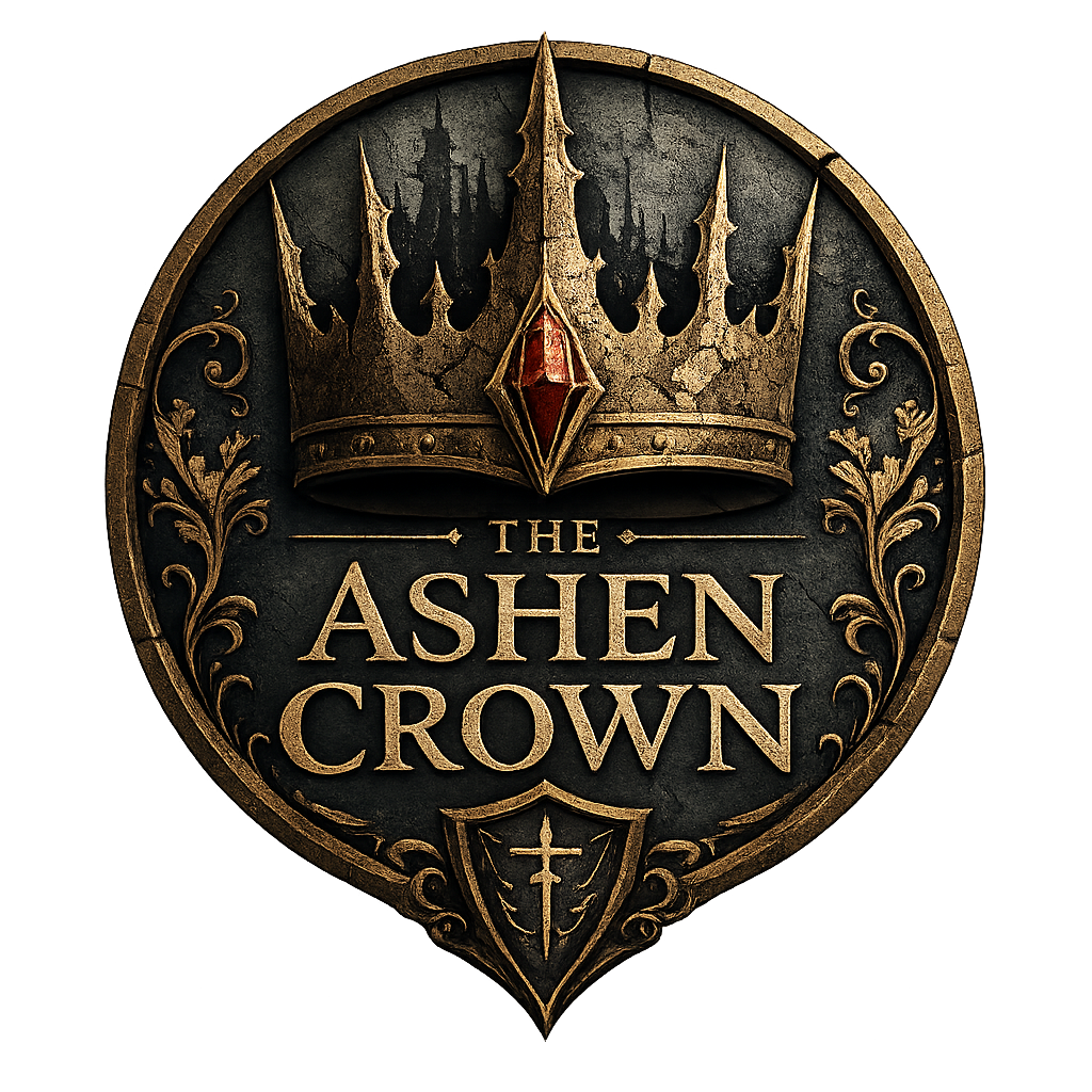 The Ashen Crown campaign logo