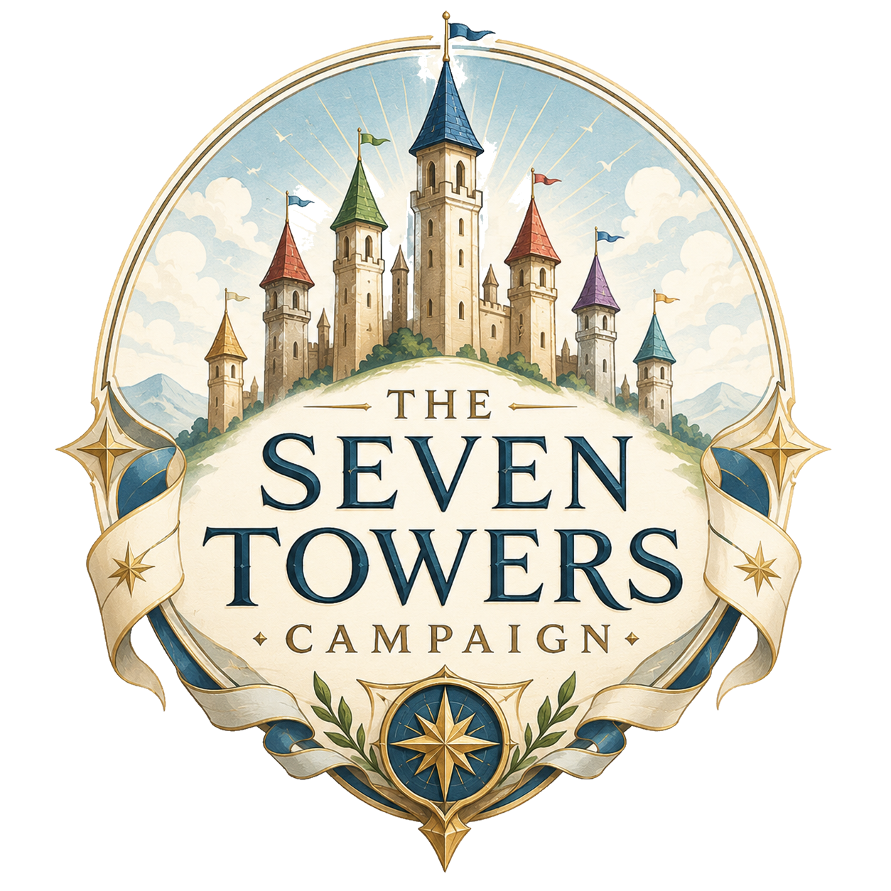 The Seven Towers Campaign campaign logo